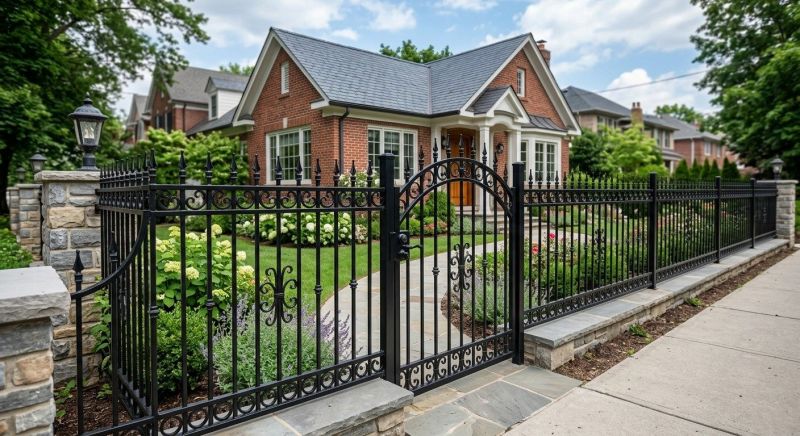 Cast Iron Fence Installation in Alpharetta, GA