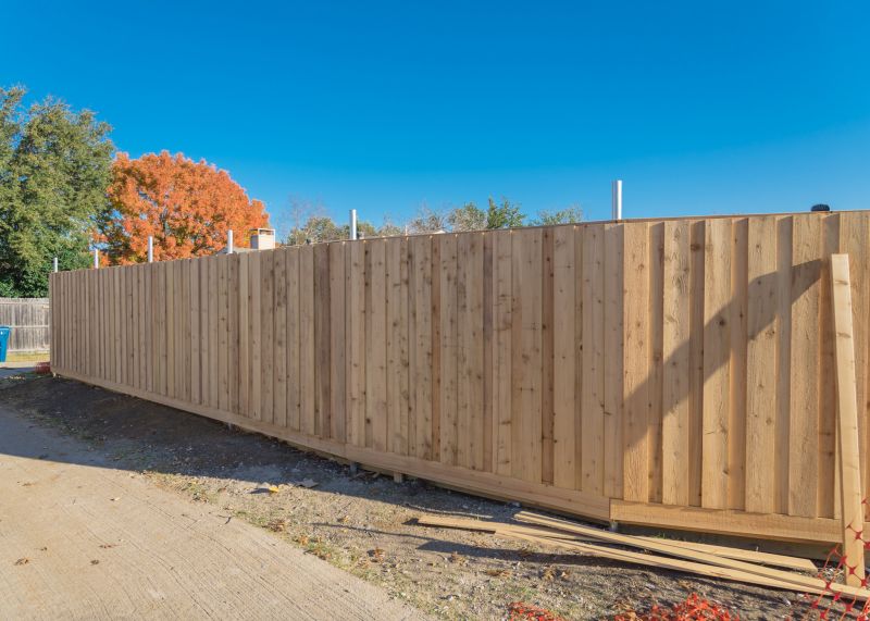 Shadowbox Fence Installation in Sacramento, CA